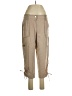 Cache 100% Tencel Tan Cargo Pants Size 8 - photo 1