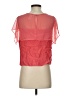 Esley Red Short Sleeve Blouse Size S - photo 2