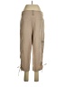 Cache 100% Tencel Tan Cargo Pants Size 8 - photo 2