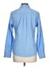 UNTUCKit Color Block Blue Long Sleeve Blouse Size 10 - photo 2