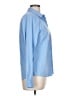 UNTUCKit Color Block Blue Long Sleeve Blouse Size 10 - photo 4