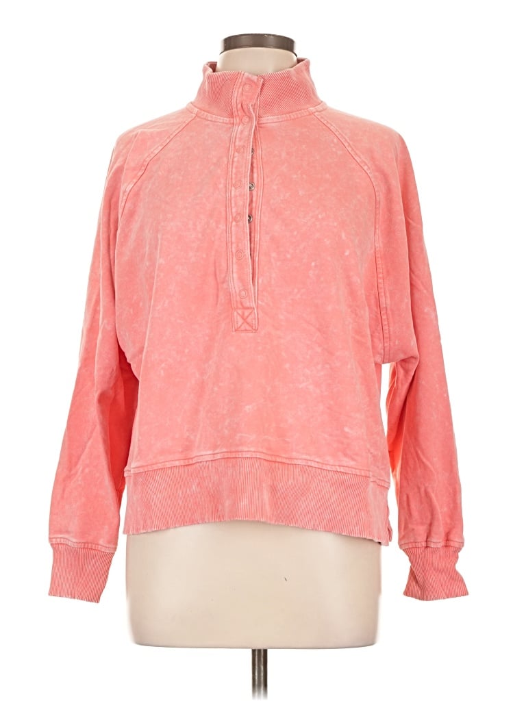 Pre-owned American Eagle Outfitters Pullover Sweater In Pink