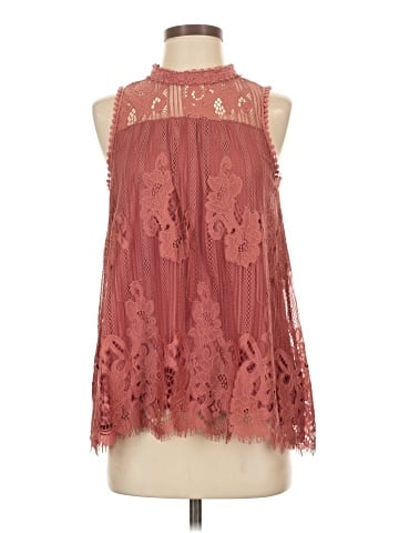 Taylor & Sage Sleeveless Blouse (view 1)
