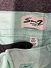 Seven7 Color Block Green Jeans Size 10 - photo 7
