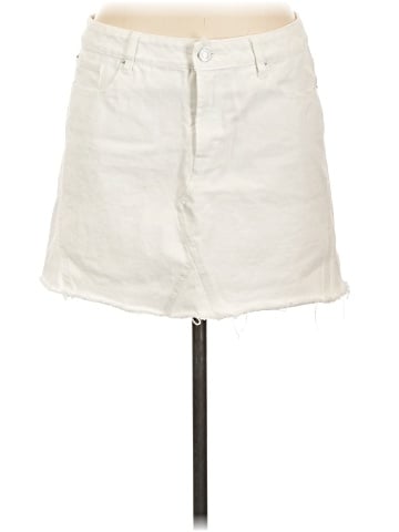 Kensie Denim Skirt (view 1)