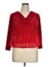 Simonton Says Red 3/4 Sleeve Top Size XL - photo 1