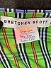 Gretchen Scott Designs 100% Polyester Plaid Blue Casual Dress Size XXL - photo 7