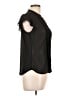 H&M 100% Polyester Black Short Sleeve Blouse Size 10 - photo 4