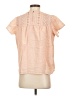 Ella Moss 100% Cotton Pink Short Sleeve Blouse Size S - photo 2