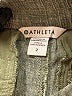 Athleta 100% Linen Tweed Green Cargo Shorts Size 2 - photo 3