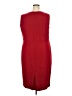 Kasper Solid Red Cocktail Dress Size 18w - photo 2
