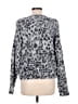 Ann Taylor 100% Nylon Animal Print Gray Pullover Sweater Size M - photo 2