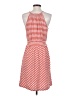 Elle Stripes Red Casual Dress Size S - photo 2