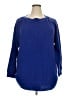 Avenue 100% Acrylic Blue Pullover Sweater Size 22 Plus - photo 1