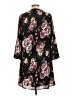 Ruff Hewn 100% Polyester Print Black Casual Dress Size L - photo 2