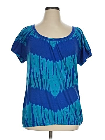 Lane Bryant Outlet Short Sleeve Blouse (view 1)