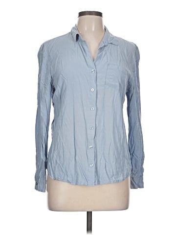 confess Long Sleeve Button-Down Shirt (view 1)