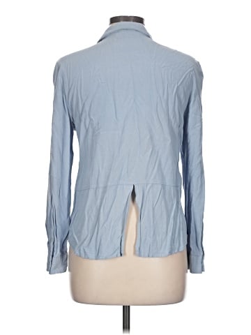 confess Long Sleeve Button-Down Shirt (view 2)