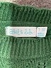 Abel & Lula Solid Green Pullover Sweater Size 7 - photo 3