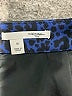 Halogen Animal Print Blue Formal Skirt Size 10 - photo 4