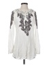 MONORENO Ivory Long Sleeve Blouse Size S - photo 1