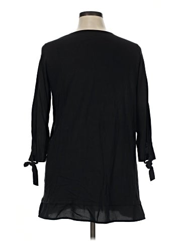 Woman Within 3/4 Sleeve T-Shirt (view 2)