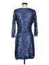 Studio M 100% Nylon Blue Cocktail Dress Size M - photo 2