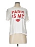 Wildfox 100% Cotton White Short Sleeve T-Shirt Size Lg (3 or L) - photo 1