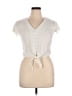 Sim & Sam 100% Rayon Ivory Sleeveless Blouse Size XL - photo 1