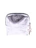 Unbranded 100% Polyurethane Metallic Silver Makeup Bag One size - photo 2