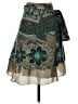 Unbranded Paisley Green Silk Skirt Size XS - photo 1