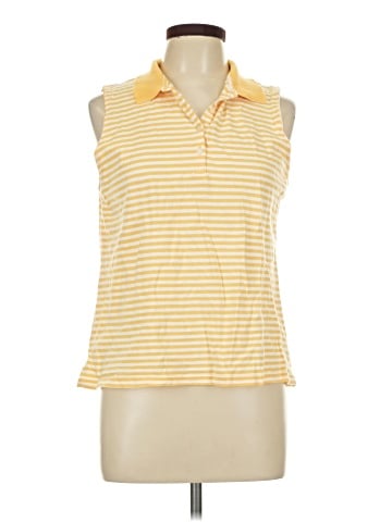 St. John's Bay Sleeveless Button-Down Shirt (view 1)