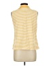 St. John's Bay Yellow Sleeveless Button-Down Shirt Size L - photo 2