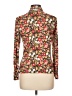 By Design Floral Red Long Sleeve Blouse Size L - photo 2