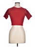 Alala Red Short Sleeve Turtleneck Size L - photo 1