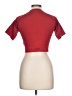Alala Red Short Sleeve Turtleneck Size L - photo 2