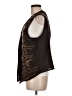 Chico's 100% Polyester Brown Vest Size Med (1) - photo 5