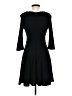 Papillon Solid Black Cocktail Dress Size M - photo 2