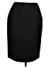 Bill Blass Solid Black Formal Skirt Size 12 - photo 1