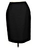 Bill Blass Solid Black Formal Skirt Size 12 - photo 2