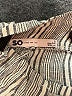 SO Stripes Silver Linen Pants Size S - photo 8