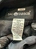 Sag Harbor 100% Polyester Black Jacket Size 16 - photo 6