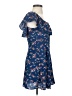 Bebop Floral Blue Casual Dress Size XS - photo 4