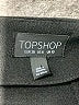 Topshop Solid Black Casual Skirt Size 6 - photo 4