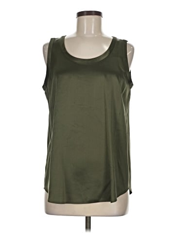 Lafayette 148 New York Sleeveless Silk Top (view 1)