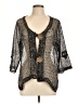 Nina Leonard Silver Kimono Size L - photo 1