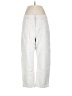 Splendid Solid White Casual Pants Size L - photo 1
