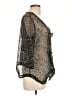 Nina Leonard Silver Kimono Size L - photo 4