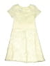 Amy Byer 100% Polyester Yellow Dress Size 7 - photo 1