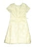 Amy Byer 100% Polyester Yellow Dress Size 7 - photo 2